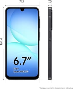 Samsung Galaxy A17 5G 128GB 4GB RAM | 50MP Camera | Slim Design | Unlocked Android Smartphone