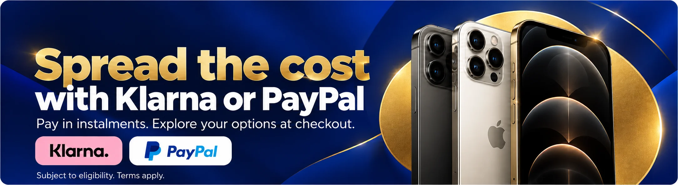Spread the cost with Klarna or PayPal. Pay in instalments, explore your options at checkout. Subject to eligibility, terms apply.